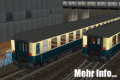 Screenshot Schnellzugwagen (ozeanblau/beige)